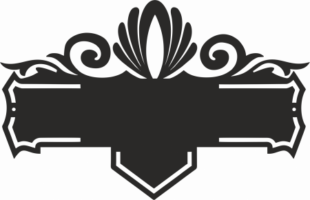 Адресная табличка "Узор" (500*322)